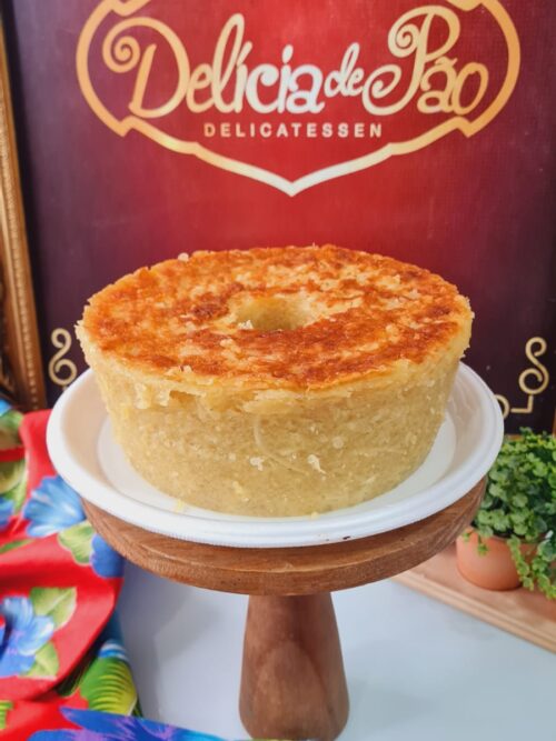 Bolo de Tapioca Cremosa