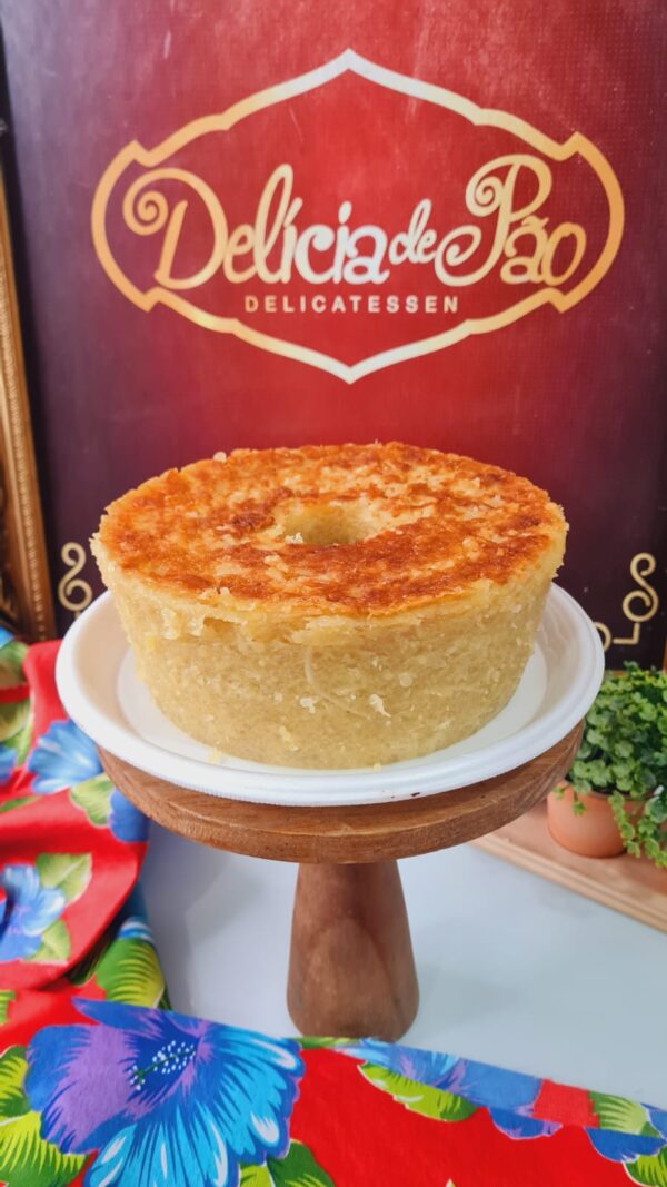 Bolo de Tapioca Cremosa