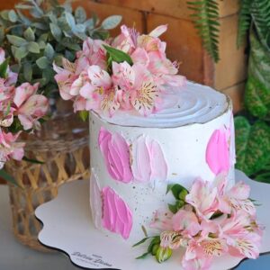 Torta Floral Personalizada