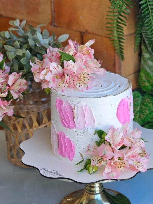 Torta Floral Personalizada