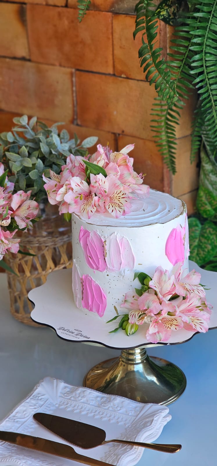 Torta Floral Personalizada