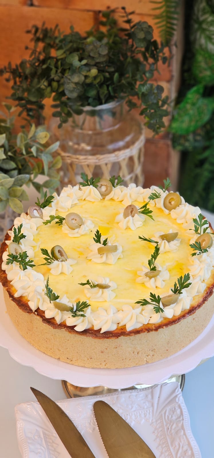 Torta Delícia de Bacalhau 25cm