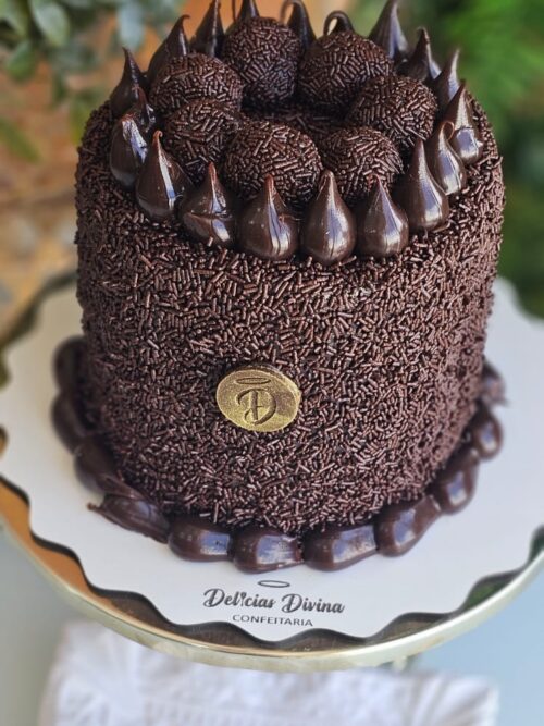 Torta Delícia de Brigadeiro Tradicional