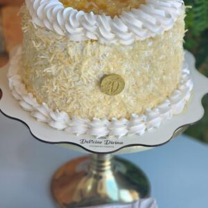 Torta Delícia de Coco com Abacaxi