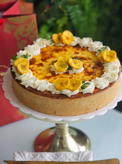 Torta Delícia de Carne de Fumeiro c/ Banana  25cm