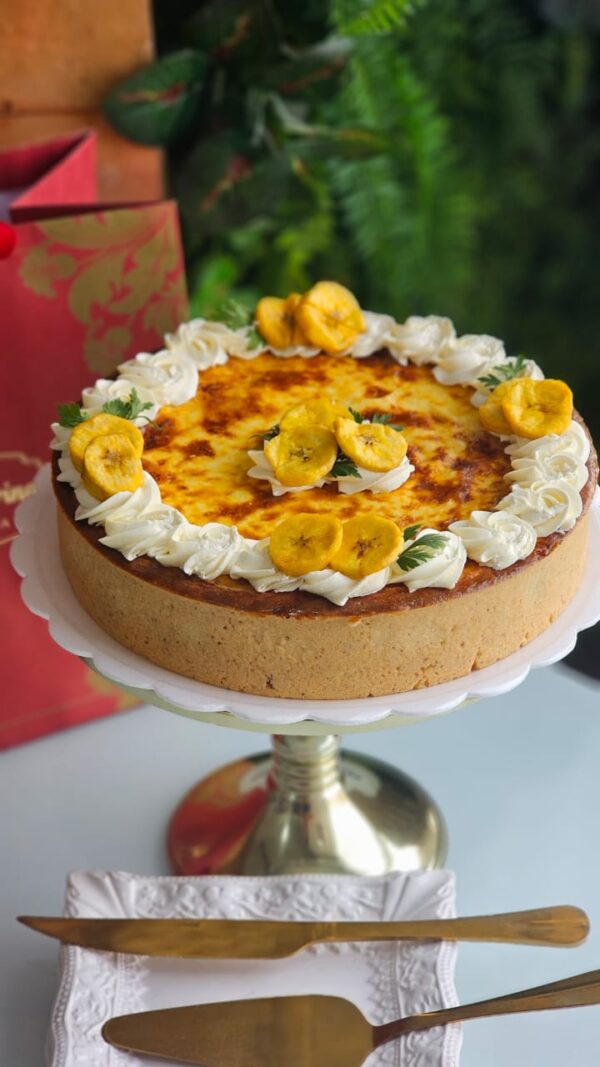 Torta Delícia de Carne de Fumeiro c/ Banana