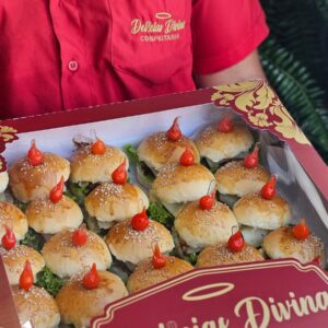 Kit Mini Hambúrgueres Artesanais