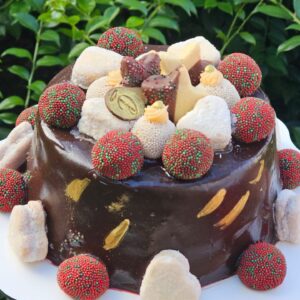 Bolo Estrela do Natal