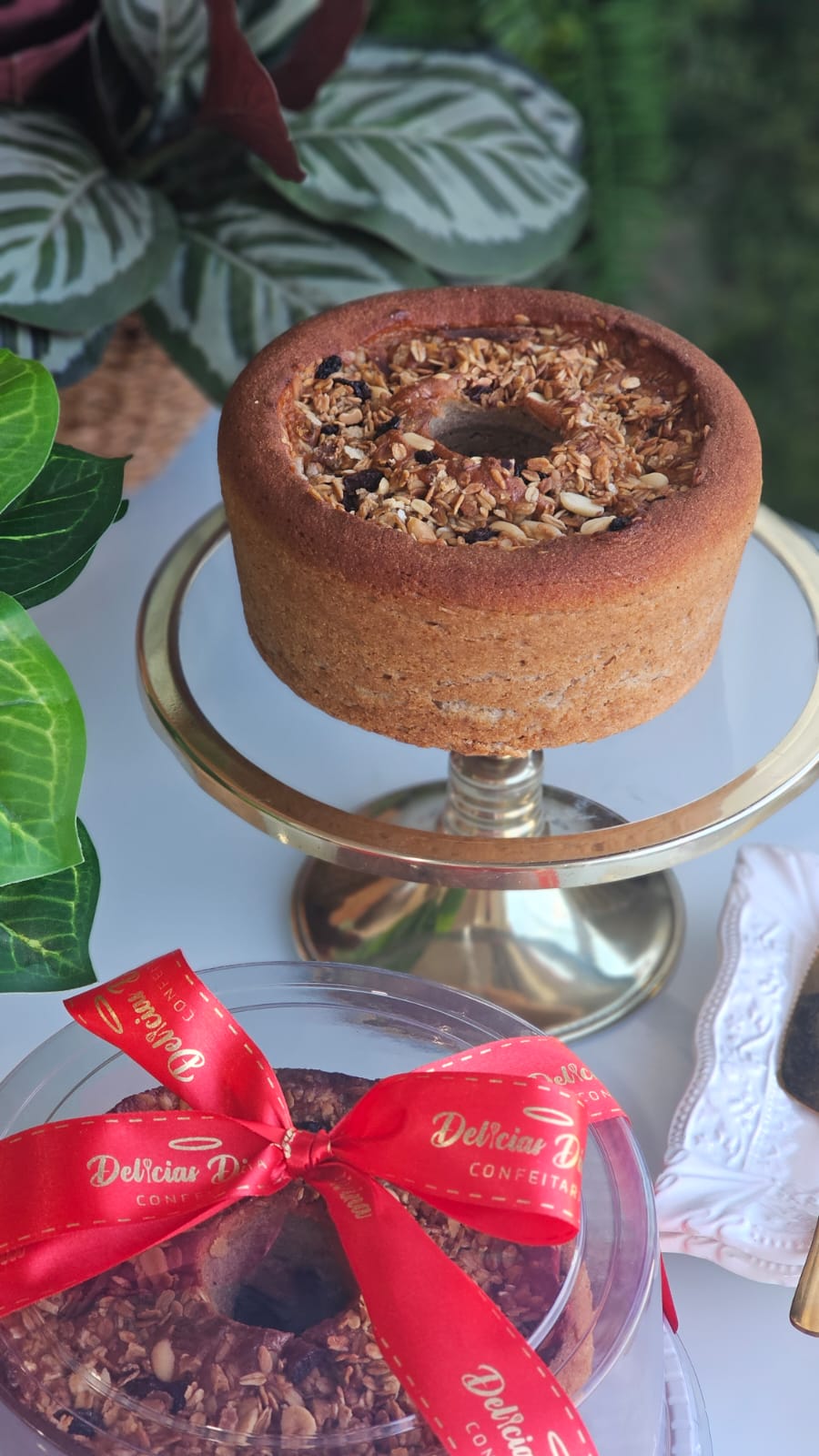 Bolo de Banana Integral