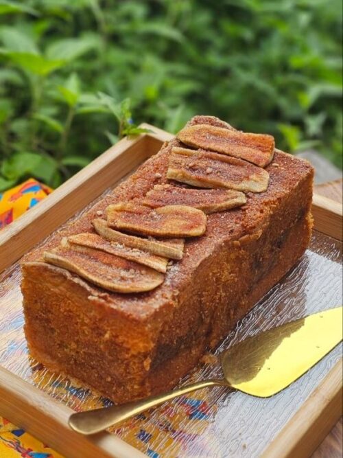 Bolo de Banana Cremoso