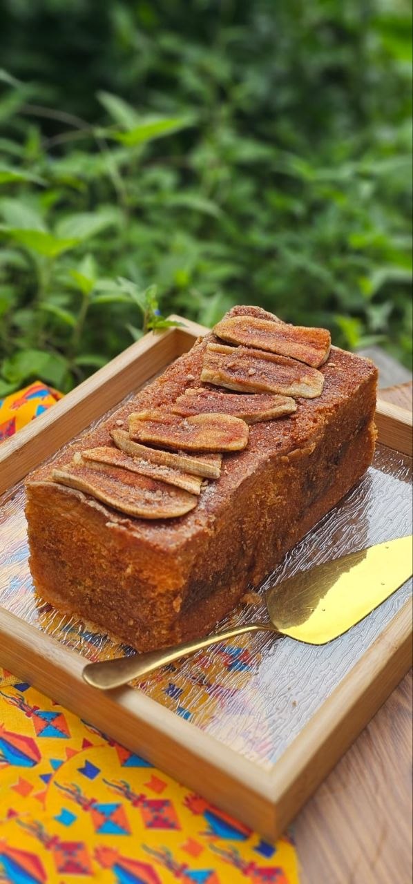 Bolo de Banana Cremoso